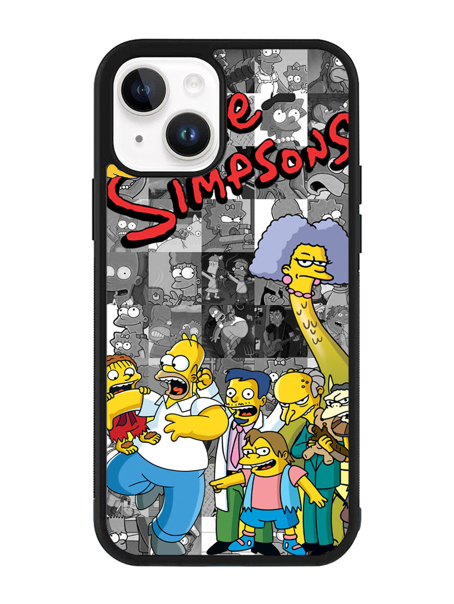 the simpsons character iPhone 15 Plus Case OV1177