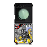the simpsons character Samsung Galaxy Z Flip 6 5G 2024 Case OV1177