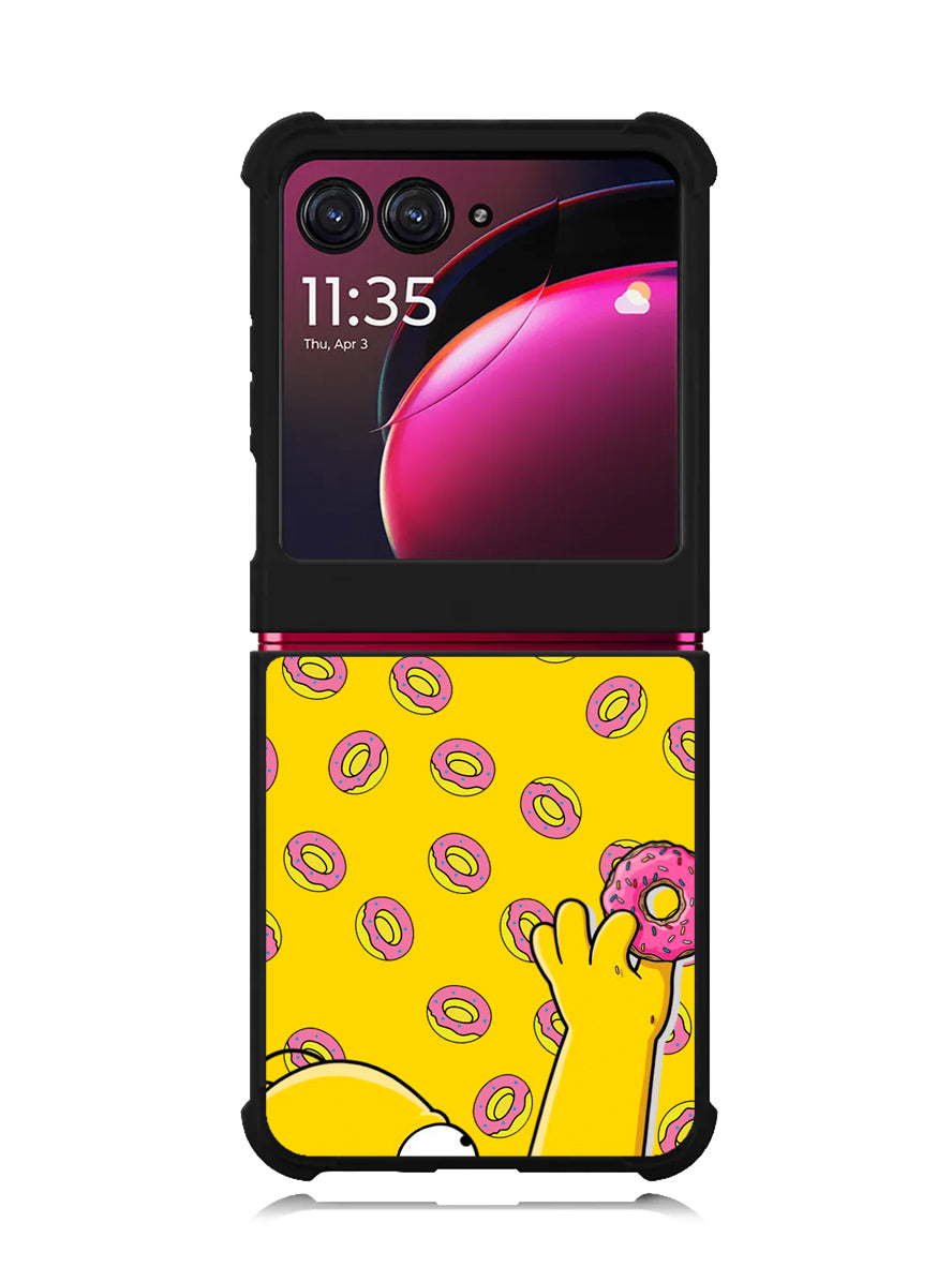 the simpson donuts Motorola Moto Razr Plus 2023 , Moto Razr+ 2023 Case OV1188