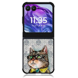 business cat Motorola Moto Razr Plus 2024 , Moto Razr+ 2024 Case OV1192