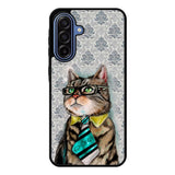 business cat Samsung Galaxy A17 Case OV1192