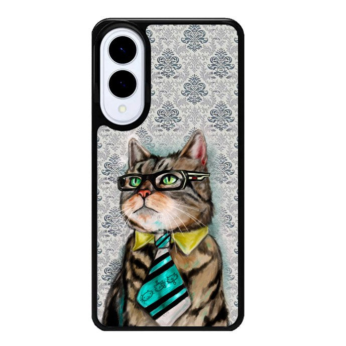 business cat Samsung Galaxy S25 Edge 5G Case OV1192