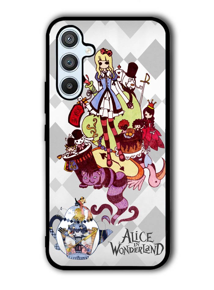 alice in wonderland all character Samsung Galaxy A14 5G Case QC1200