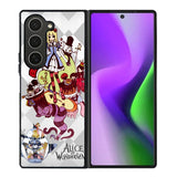 alice in wonderland all character Samsung Galaxy Z Fold 6 5G 2024 Case OV1200