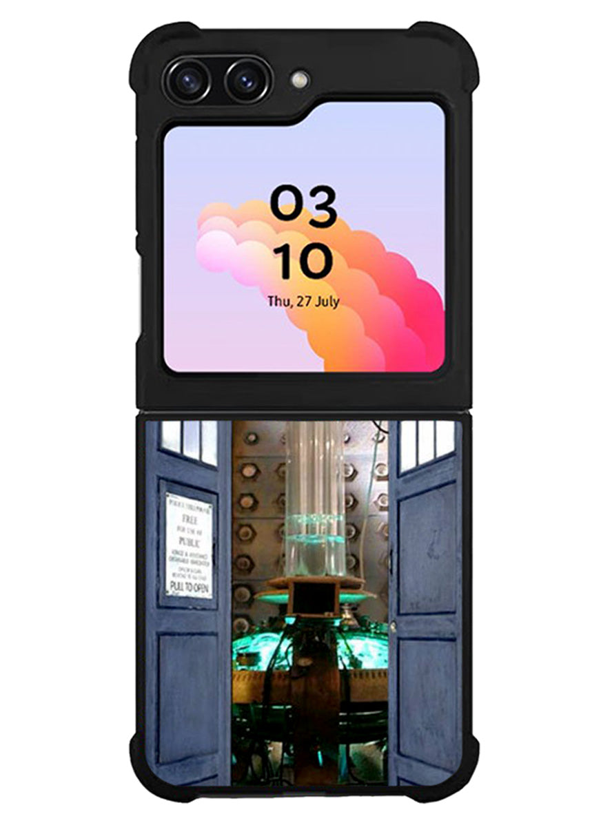 Doctor Who TARDIS Door Open Samsung Galaxy Z Flip 5 5G 2023 Case