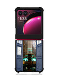 Doctor Who TARDIS Door Open Motorola Moto Razr Plus 2023 , Moto Razr+ 2023 Case