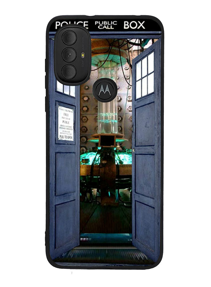 Doctor Who TARDIS Door Open Motorola Moto G Pure 2021 , Moto G Power 2022 Case