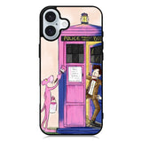 Doctor Who Tardis Funny iPhone 16 Case QC1214