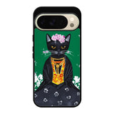 Frida Catlo Floral Black Cat Google Pixel 10 Pro XL Case OV1215