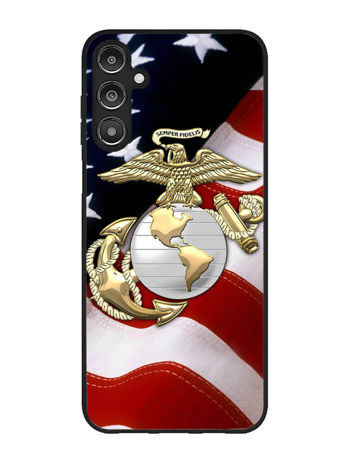 Marine Corps Anchor 1st Samsung Galaxy A14 5G Case