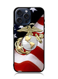 Marine Corps Anchor 1st iPhone 15 Pro Max Case