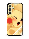 Pikachu Cute Pokemon Samsung Galaxy S24 Plus 5G , Samsung Galaxy S24+ 5G Case