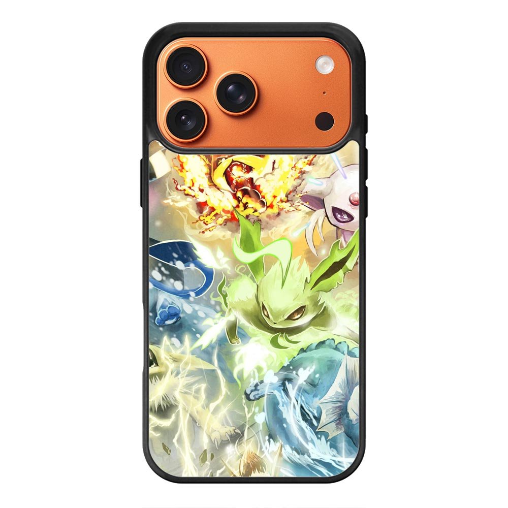 Pokemon Eevee Evolutions iPhone 17 Pro Case