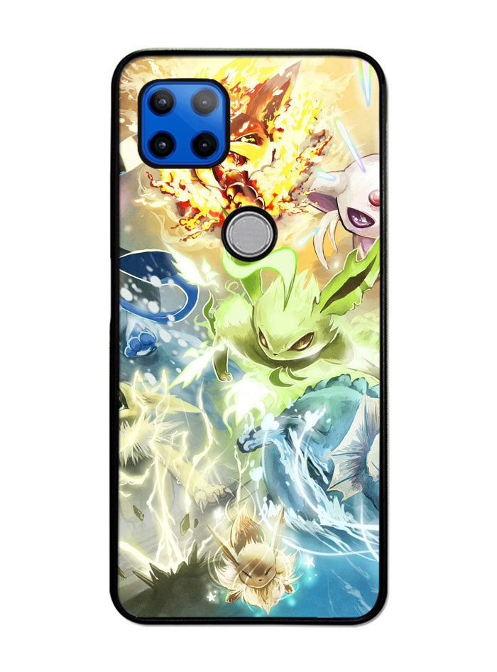 Pokemon Eevee Evolutions Motorola Moto G 5G Case , Moto One 5G Ace Case