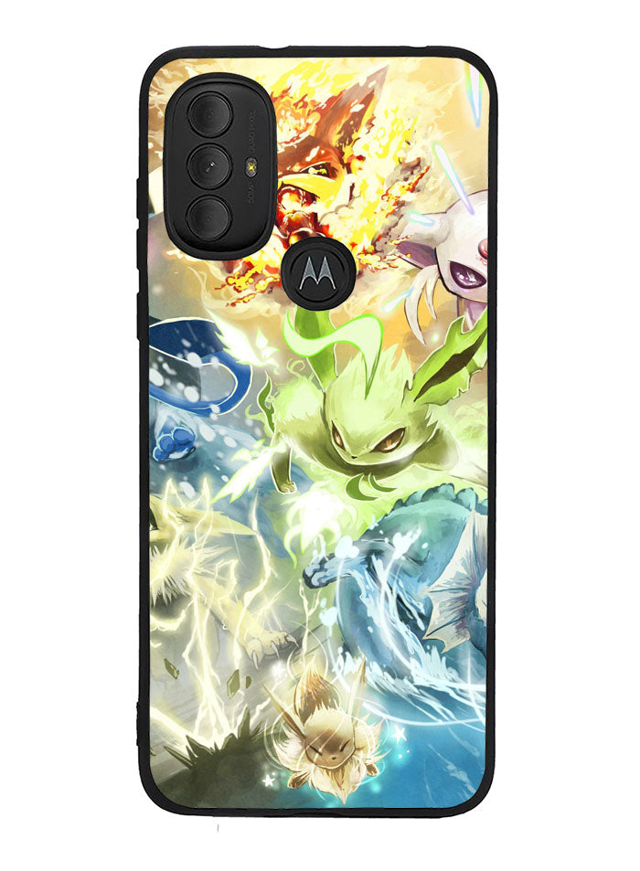 Pokemon Eevee Evolutions Motorola Moto G Pure 2021 , Moto G Power 2022 Case