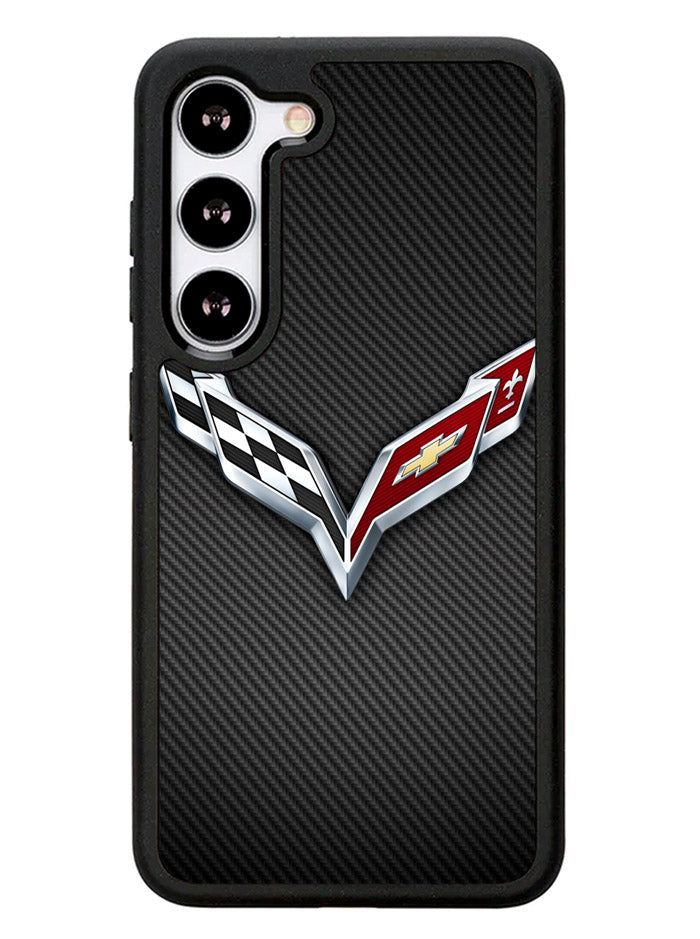 Corvette Logo 1st Samsung Galaxy S23 5G Case