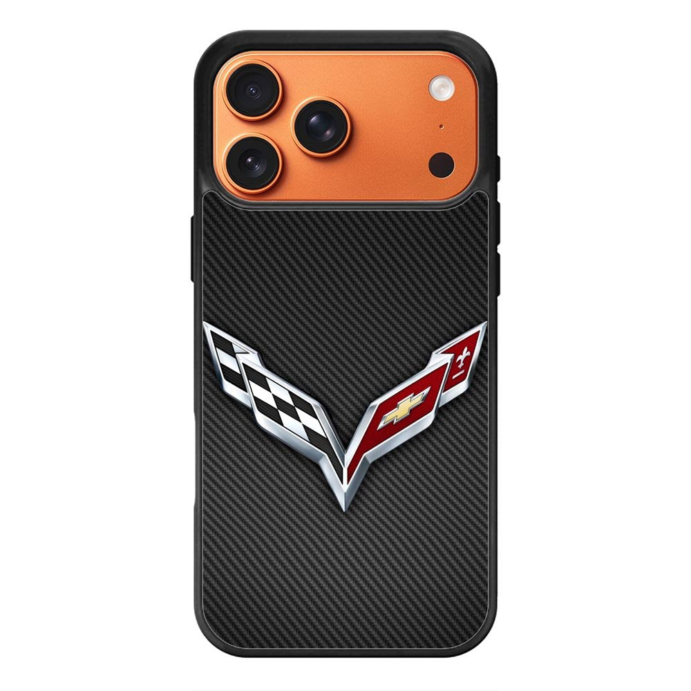 Corvette Logo 1st iPhone 17 Pro Case