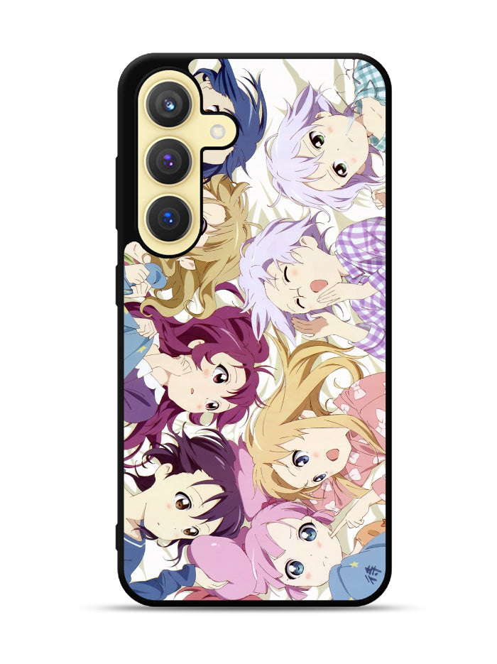 Anime Yuru Yuri Samsung Galaxy S24 FE 5G Case OV1236
