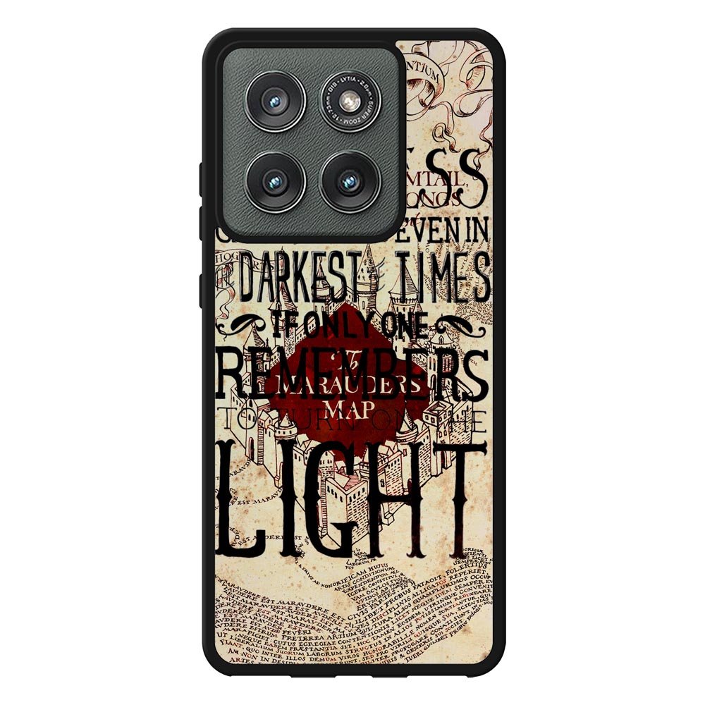 Harry Potter Marauders Map Happines Motorola Moto Edge 2025 Case OV1242