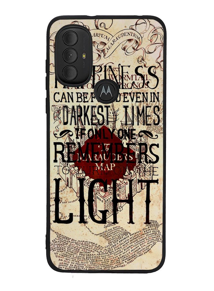 Harry Potter Marauders Map Happines Motorola Moto G Pure 2021 , Moto G Power 2022 Case OV1242