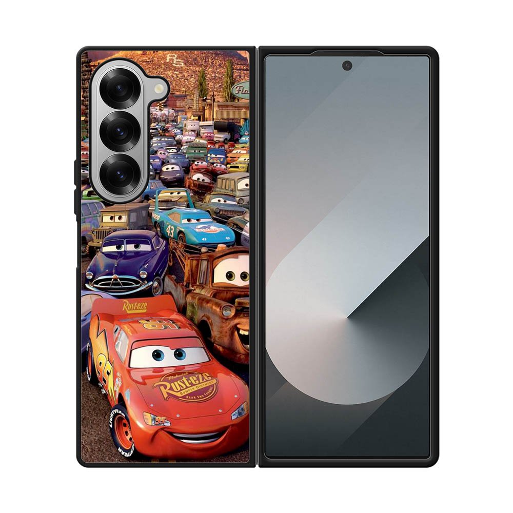 Lightning McQueen Disney Cars Samsung Galaxy Z Fold 7 5G Case OV1246