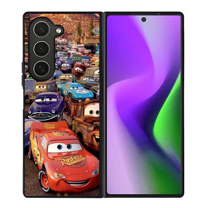 Lightning McQueen Disney Cars Samsung Galaxy Z Fold 6 5G 2024 Case OV1246