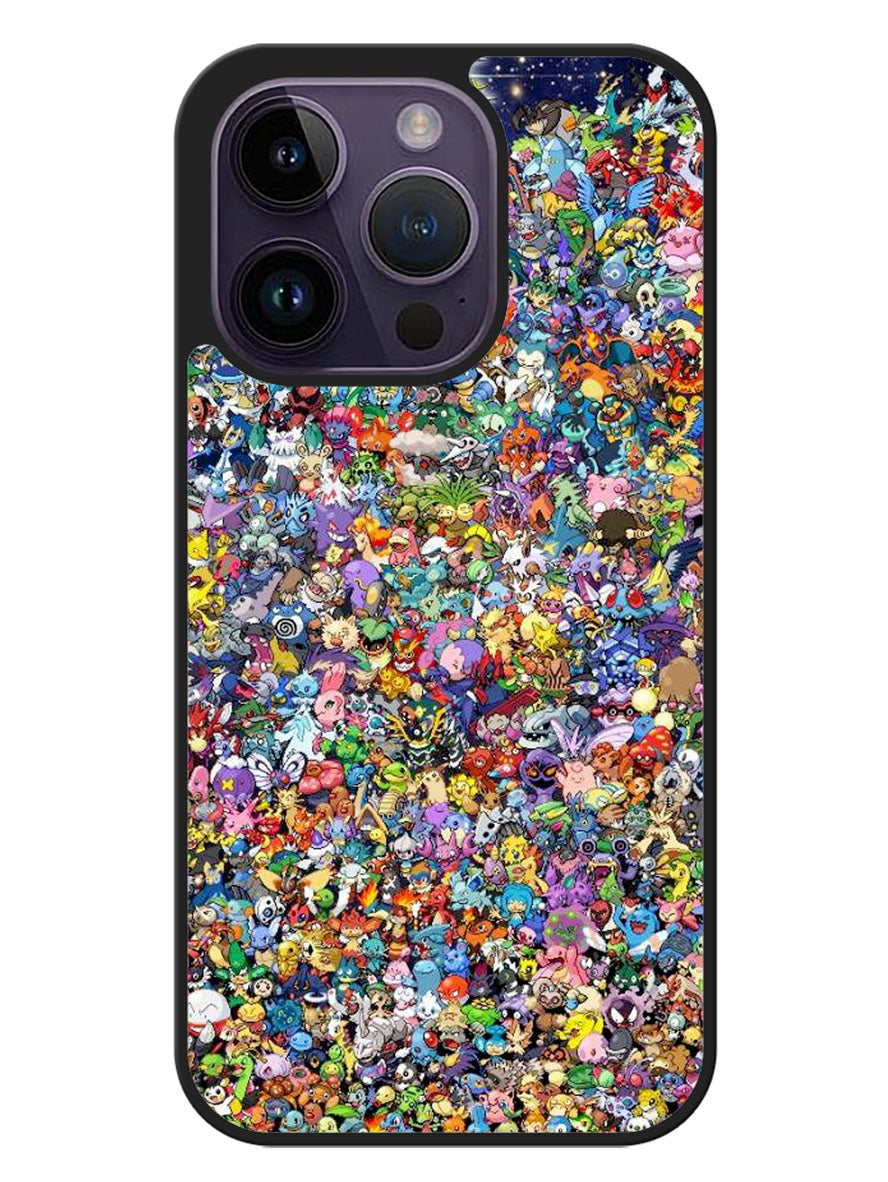 Pokemon Collage iPhone 14 Pro Case