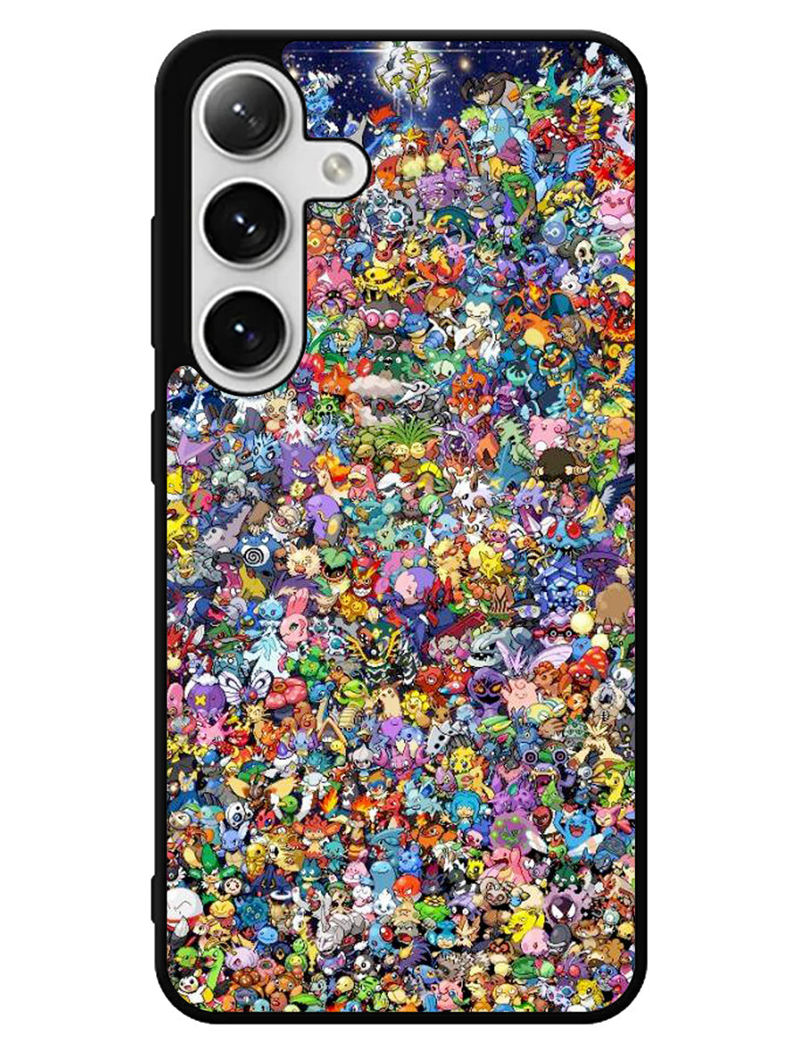 Pokemon Collage Samsung Galaxy S25 5G Case