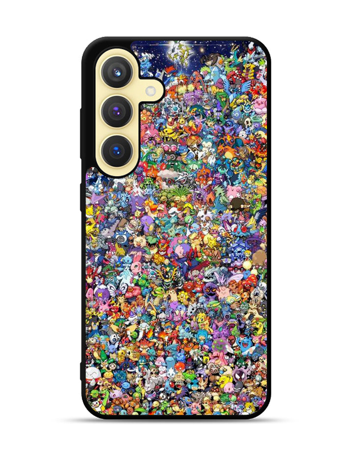 Pokemon Collage Samsung Galaxy S25 Plus 5G , Samsung Galaxy S25+ 5G Case