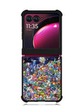 Pokemon Collage Motorola Moto Razr Plus 2023 , Moto Razr+ 2023 Case