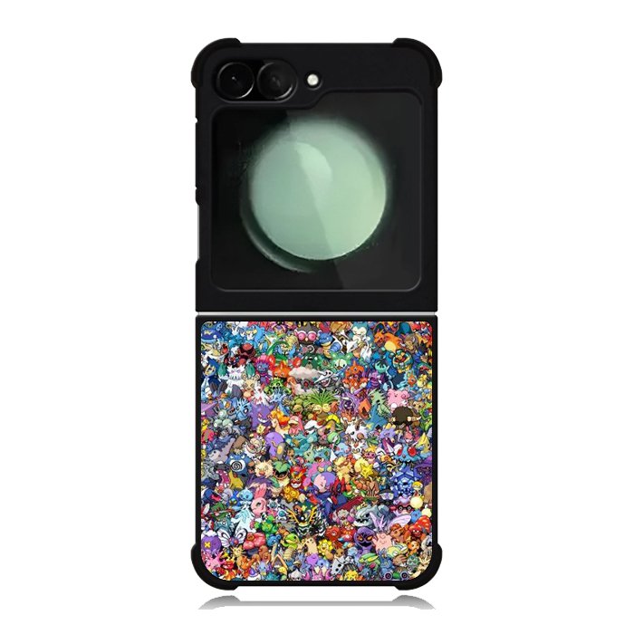Pokemon Collage Samsung Galaxy Z Flip 6 Case