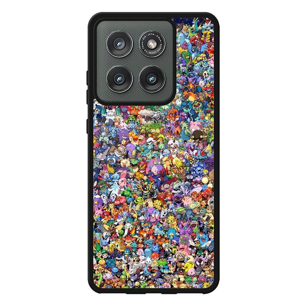 Pokemon Collage Motorola Moto Edge 2025 Case