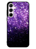 Purple Sparkling Glitter Samsung Galaxy A55 5G Case