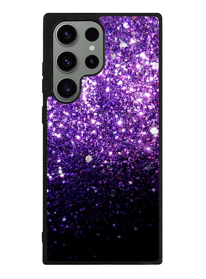 Purple Sparkling Glitter Samsung Galaxy S23 Ultra 5G Case