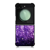 Purple Sparkling Glitter Samsung Galaxy Z Flip 6 Case
