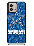 Dallas Cowboys Sparkling Glitter Motorola Moto G Stylus 5G 2023 Case