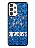 Dallas Cowboys Sparkling Glitter Samsung Galaxy A53 5G Case