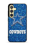 Dallas Cowboys Sparkling Glitter Samsung Galaxy S25 Plus 5G , Samsung Galaxy S25+ 5G Case