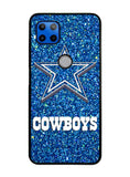Dallas Cowboys Sparkling Glitter Motorola Moto G 5G Case , Moto One 5G Ace Case