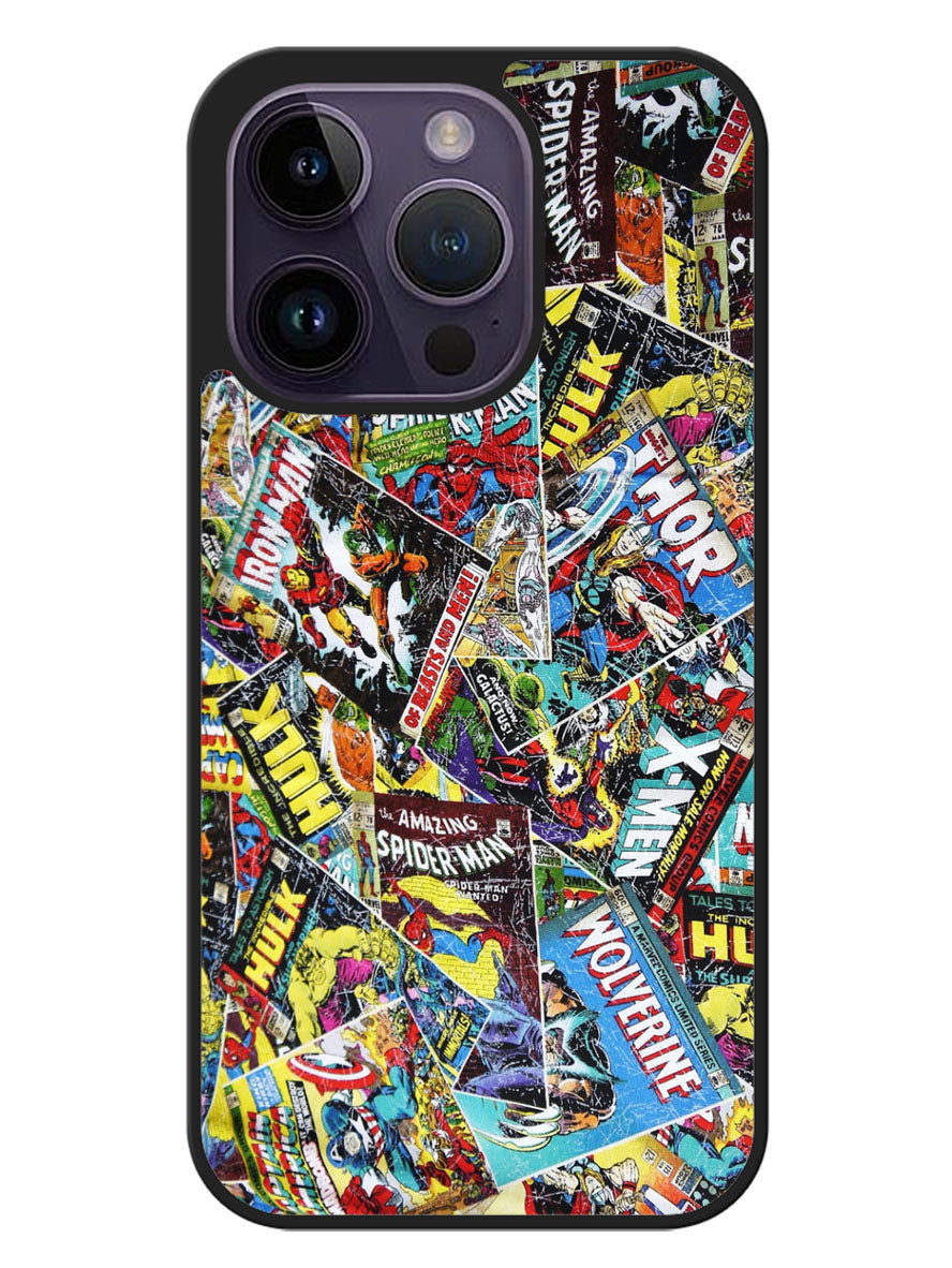 Marvel Comics Cover iPhone 14 Pro Case