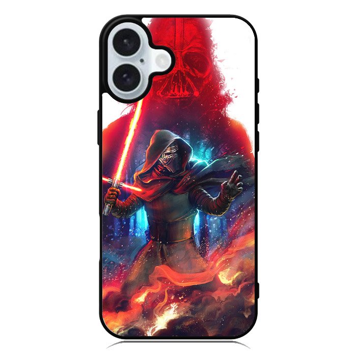 Star Wars Vader Kylo Ren iPhone 16 Case QC1282