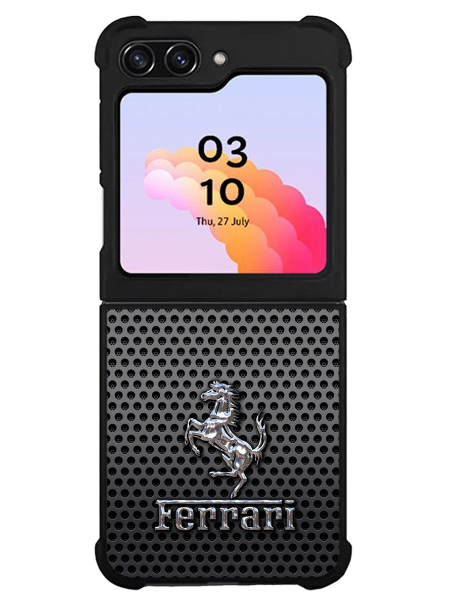 Ferrari Chrome Logo Samsung Galaxy Z Flip 5 5G 2023 Case OV1286