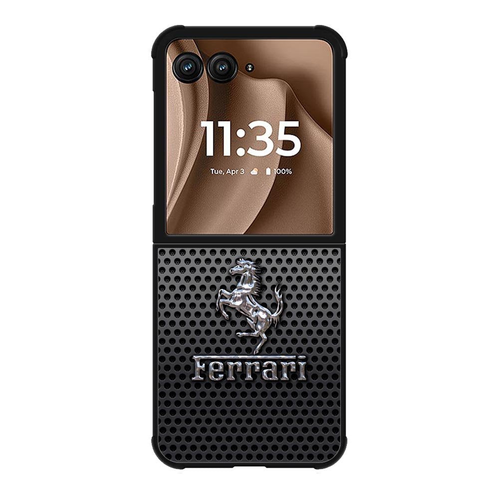 Ferrari Chrome Logo Motorola Moto RAZR Plus 2025 Case OV1286