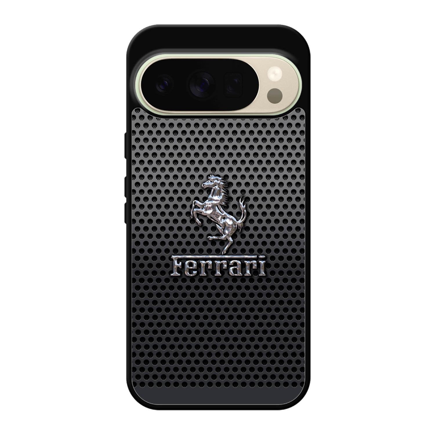 Ferrari Chrome Logo Google Pixel 10 Pro Case QC1286