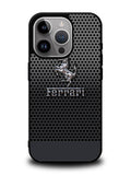 Ferrari Chrome Logo iPhone 16 Pro Max Case QC1286