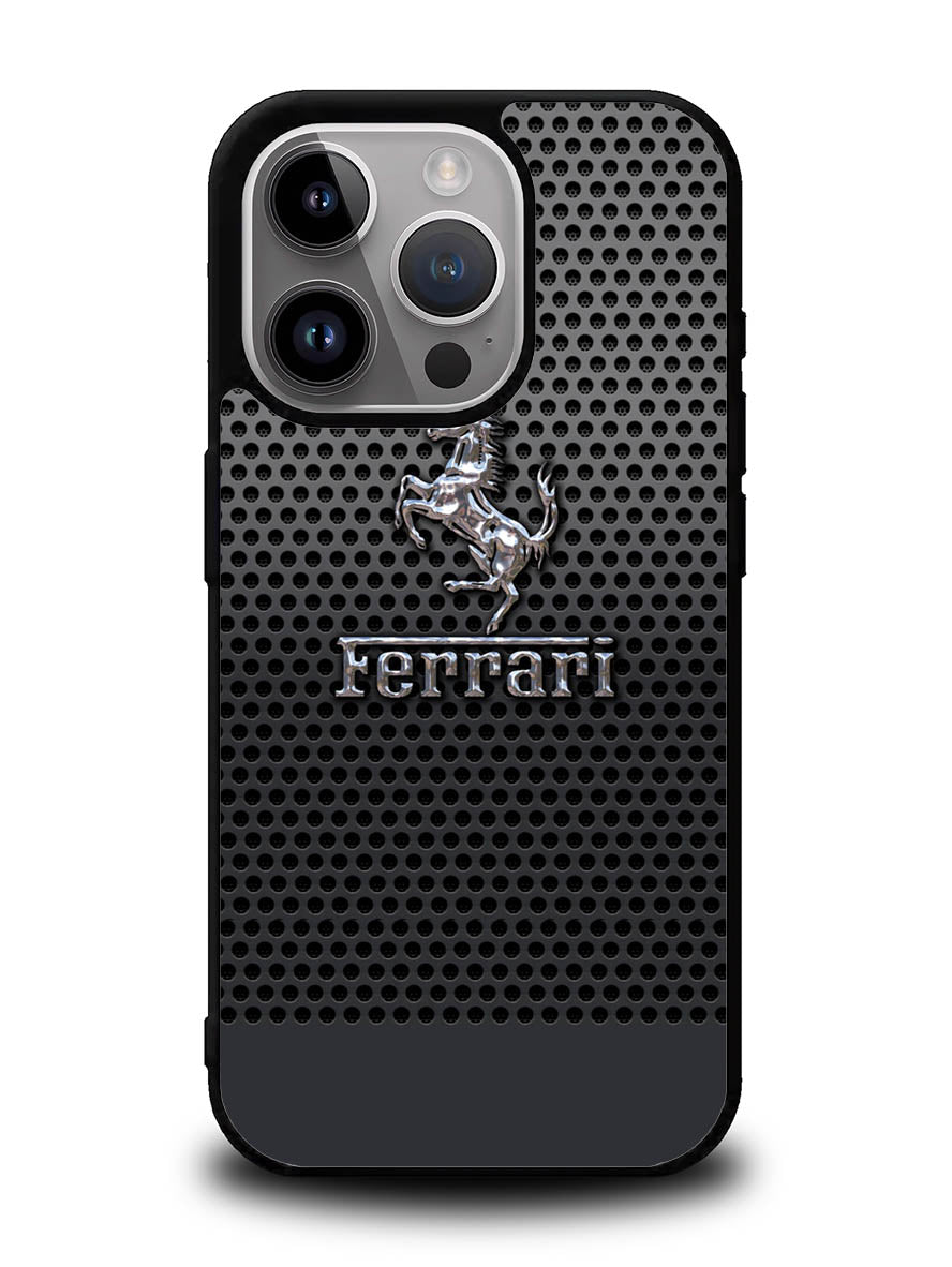 Ferrari Chrome Logo iPhone 16 Pro Case OV1286