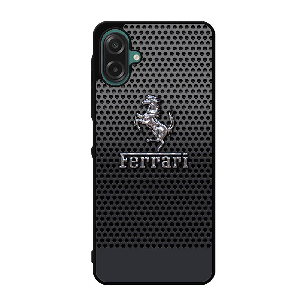 Ferrari Chrome Logo Samsung Galaxy A07 Case QC1286