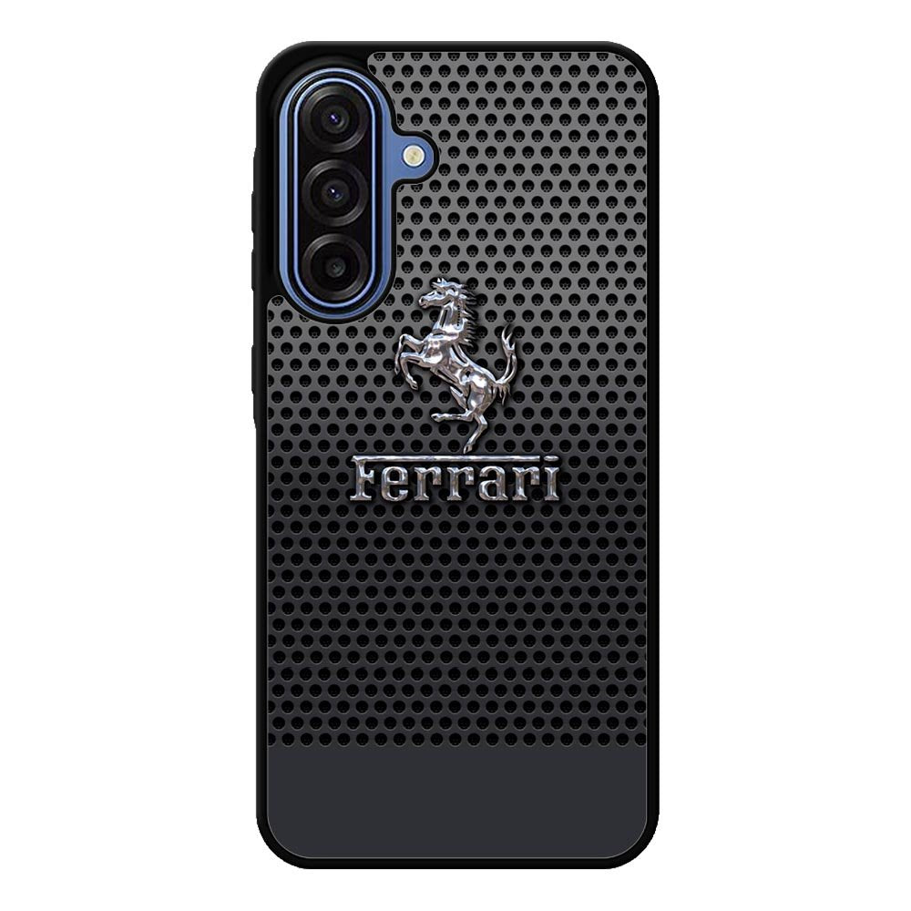 Ferrari Chrome Logo Samsung Galaxy A17 Case QC1286
