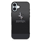 Ferrari Chrome Logo iPhone 16 Case QC1286