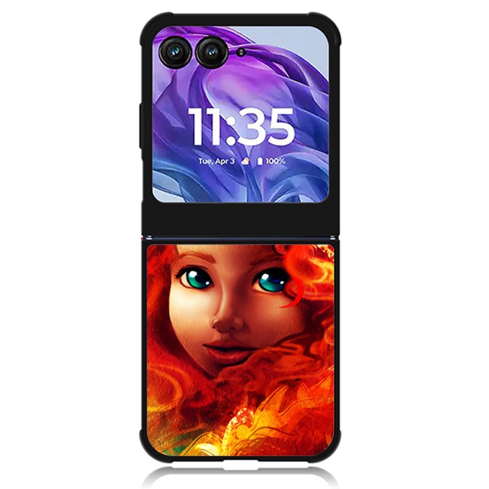 Brave Movie Merida Motorola Moto Razr Plus 2024 , Moto Razr+ 2024 Case OV1292